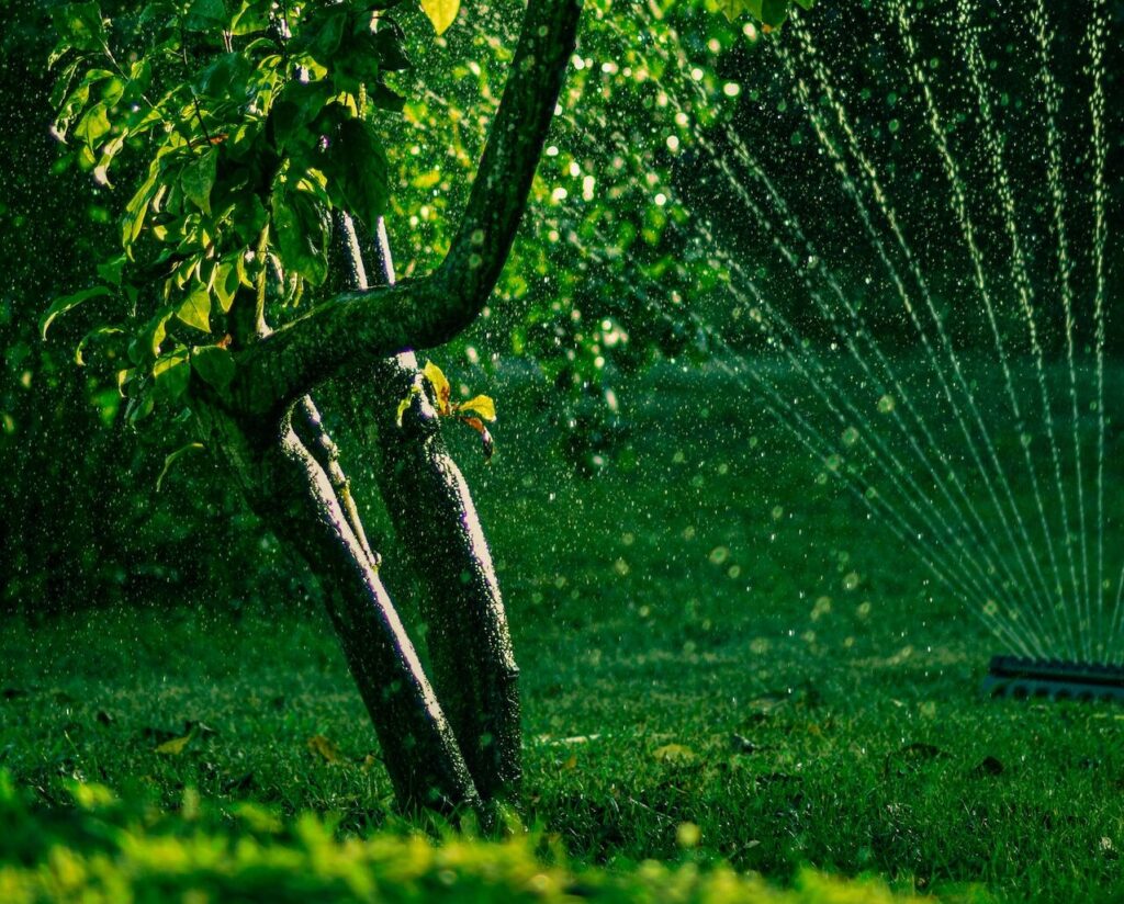 outside irrigation system